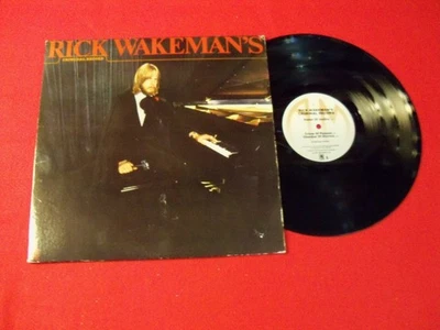 RICK WAKEMAN 1977 LP "CRIMINAL RECORD" ON CLASSIC PROG ROCK VINTAGE VINYL - Image 1 of 4