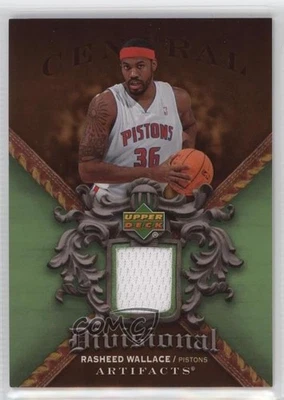 2007-08 Upper Deck Artifacts Divisional Artifacts Green Rasheed Wallace #DA-RW - Image 1 of 2