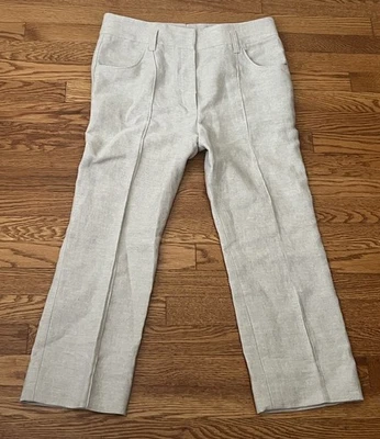 Pantalones/lino BRUNELLO CUCINELLI para mujer EE. UU. 10 Foto 1 de 4