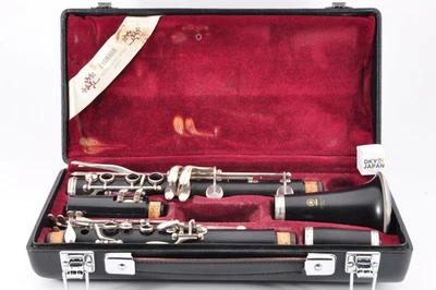 Clarinete Yamaha YCL-450 hecho en Japón con estuche boquilla usado de Japón #116590 Foto 1 de 4