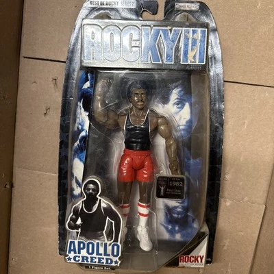 Figura Best Of Rocky III 3 Apollo Creed Beach Training Gear 2007 Jakks Pacific Foto 1 de 4