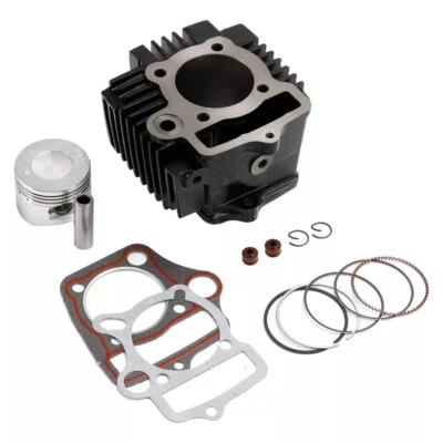 For Honda Italika Ft110 Xt110 At110 10-18 Cylinder Piston Gaskets Kit 52.4MM — 第 1/4 张图片
