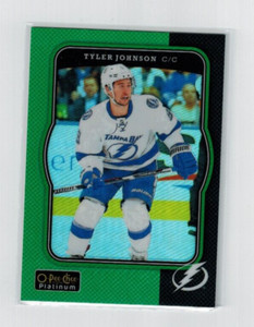 2017-18 O-Pee-Chee Platinum Retro Green Rainbow #R-37 Tyler Johnson 42/49