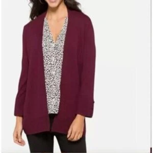EVOLUTION BY CRYUS STITCH FIX MYNA BUTTON SLEEVE CARDIGAN SWEATER SMALL NWOT - Picture 1 of 11