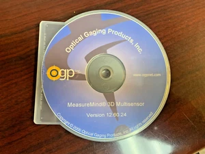Disco compacto CD software multisensor 3D OGP Measuremind - Imagen 1 de 1