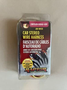 RAPTOR Car Stereo Wire Harness AW-WHCR: Fits Chrysler, Dodge, Jeep 1984-2006 - Picture 1 of 9