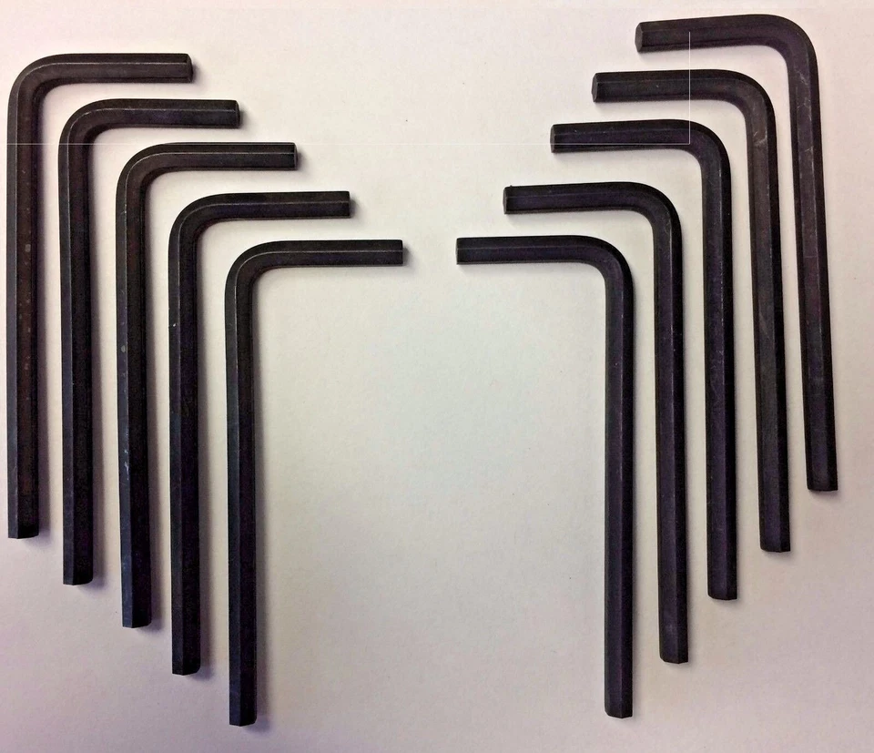 Irwin 1/8" Short Hex Key Wrench 86808 USA 10pcs - Image 1 of 1