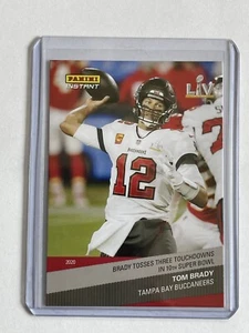 Tarjeta Panini Instant Super Bowl 2021 Tom Brady #35 edición limitada 3 TDS - Imagen 1 de 2