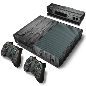 XBOX ONE Skin Design Foils Aufkleber Schutzfolie Set - Grey Wood Motiv  - Picture 1 of 1