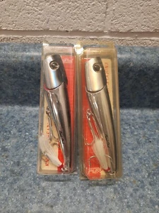 2 Creek Chub Knuckle Head I6600 Made In North America in 2005!  5" 1 1/2oz  - Picture 1 of 3