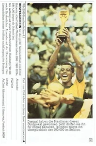 Jairzinho Sprengel Sammelbild Nr. 56 „Die Fußball WM 1966, 1970, 1974“ unbeklebt - Bild 1 von 2