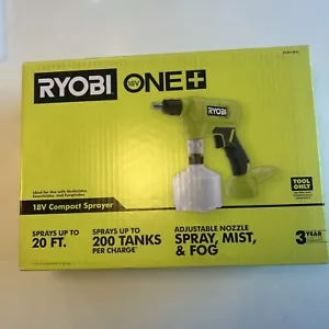 Ryobi 18V Li-Ion Cordless Compact Sprayer TOOL ONLY P28014BTL - Picture 1 of 2