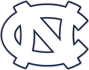 North Carolina Inspired Tar Heels Full Size Football Helmet Decals - Picture 1 of 4