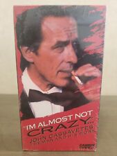 Very Rare John Cassavetes The Man & His Work "I'm Almost Not Crazy..." VHS 1989