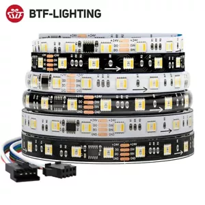 WS2805 Pixel LED-Streifen Licht RGBCCT IC 5in1 Adressierbare LED-Leuchten 12/24V - Bild 1 von 6