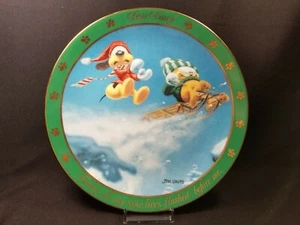 Vintage 1990 Jim Davis/Garfield Dear Diary Plate #8, "Nine Lives" New IB w/COA - Picture 1 of 9