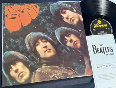 The Beatles RUBBER SOUL Audiophile MONO 180g Vinyl 2014 RARE UK Import NM - Image 1 of 4