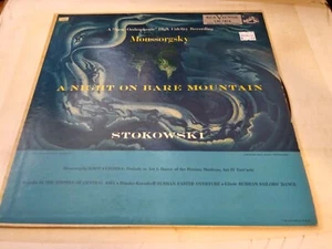 Leopold Stokowski – A Night On Bare Mountain VG+ Mono RCA Red Seal Record 1954 - Picture 1 of 4