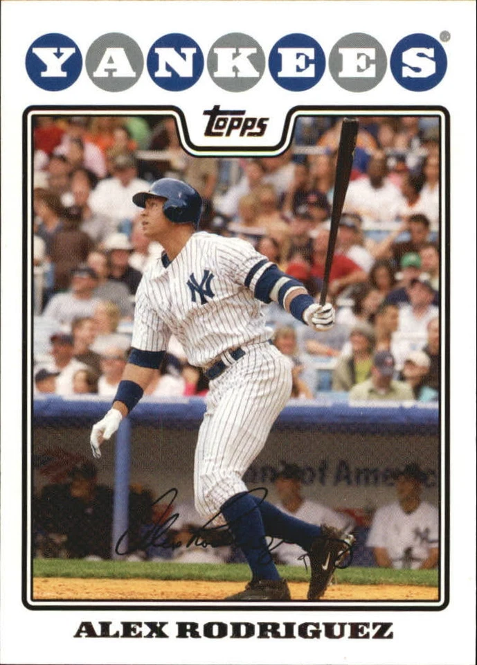 2008 Topps Baseball Card #1-248 - Choose Your Card - Image 1 of 1
