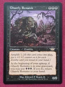 Magic The Gathering LEGIONS GHASTLY REMAINS black card MTG - Picture 1 of 2