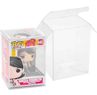 PLATINUM PROTECTORS Pop Protector Case For Funko 4" Box Vinyl Figures Clear Plastic Display 10-100