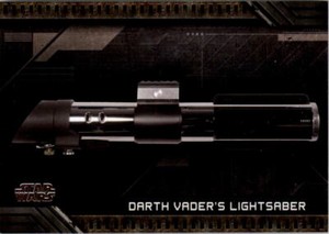 2017 Star Wars Galactic Files Reborn Weapons #W10 Darth Vader's Lightsaber NM-MT