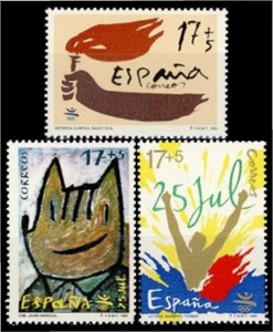 España Spain 3212/14 1992 Juegos de la XXV Olimpiada Barcelona 92 Coby MNH - Imagen 1 de 1
