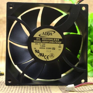 ADDA 9CM 9038 12V 1.00A AD0912HB-F93GP Industrial Cooling Fan High Air Volume - Picture 1 of 5