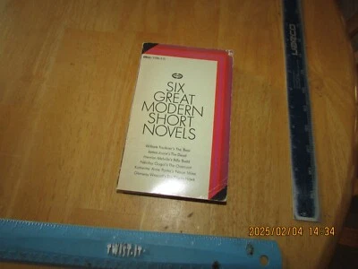 Six Great Modern Short Novels - 1982 Dell Paperback - Image 1 of 4