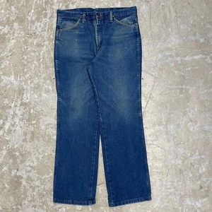 Vintage Wrangler Jeans 35x29 Blue Pants 936 Cowboy Western Denim Tag 35x30 C123 - Picture 1 of 14