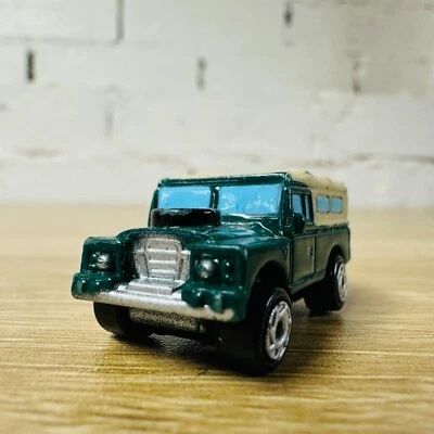 Micro Machines Land Rover Safari Green Tan Galoob LGTI - Image 1 of 4