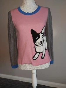 Maglione Collaborazione White Stuff Dave The Cat Battersea Taglia 12 Raro - Foto 1 di 5