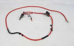 Cable de batería positivo BMW E46 2 puertas cupé rojo terminal B con fusible 2000-2006 OEM - Imagen 1 de 6