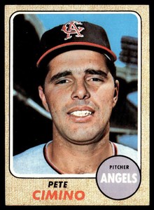 1968 Topps #143 Pete Cimino VGEX-B107R12