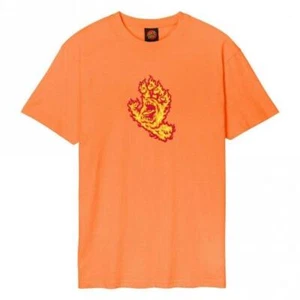 Santa Cruz Flame Hand T-Shirt - Washed Apricot - Bild 1 von 3