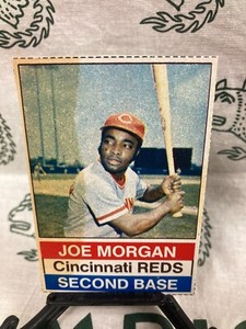 Joe Morgan 1976 Hostess Mini Card Cincinnati Reds #2