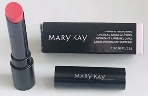 New In Box Mary Kay Supreme Hydrating Lipstick Festive Pink Full Size - Picture 1 of 2
