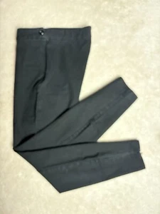 CHICOS Stretch Slim Ankle Pants Sz 0 (small)  Short Black Side Zip, Ankle Zip - Picture 1 of 7