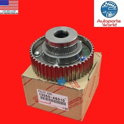 NEW GENUINE TOYOTA LEXUS OEM GS300 IS300 SC300 CAMSHAFT LH PULLEY 13050-46010 - Image 1 of 4