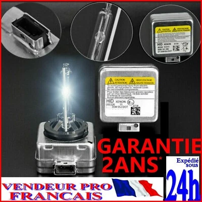 AMPOULE XENON D1S 35W 6000K ORIGINALE POUR PHARE BALLAST FEUX HID 12V - Photo 1/2