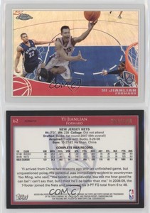 2009-10 Topps Chrome Refractor /500 Yi Jianlian #62