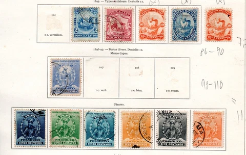 PERU, DE SERIE LLAMAS Y OTROS CLASICOS EN HOJA , CON BISAGRAS Cover