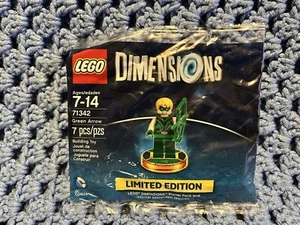 LEGO Dimensions 71342 Green Arrow Minifigure Limited Edition Brand New Polybag - Picture 1 of 2
