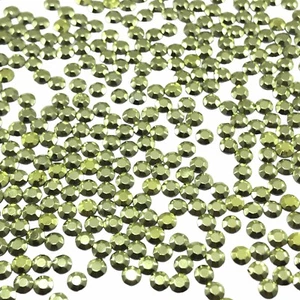 Lime Green Hotfix Rhinestuds / Available Sizes 2mm & 3mm - Picture 1 of 4