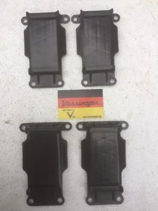 🇩🇪NEW FULL SET x4 VW GOLF JETTA MK2 BIG BUMPER SIDE REPAIR BRACKETS FRONT REAR - Picture 1 of 3