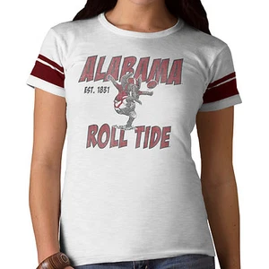 Women's NCAA Alabama Crimson Tide Vintage Game Time Tee by '47 Brand - Picture 1 of 1