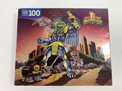 Mighty Morphin Power Rangers 1993 King Sphinx головоломка 100 штук винтажная новая - Изображение 1 из 4