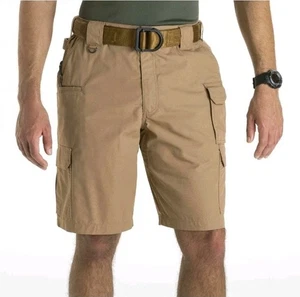 NUEVO 5.11 Tactical Hombres Taclite Pro 11" Pantalones Cortos Tácticos 73308 Talla 34 Marrón Coyote - Imagen 1 de 4