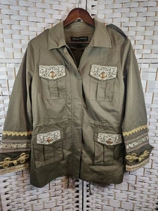 Boston Proper maritime Damenjacke mit Spitzenbesatz Gr. L - Bild 1 von 18