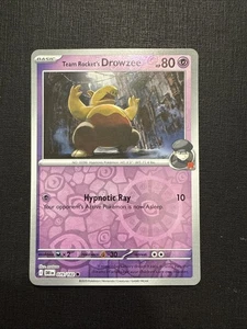 Team Rocket’s Drowzee 79/182 Reverse Holo SV10 Destined Rivals - Picture 1 of 1